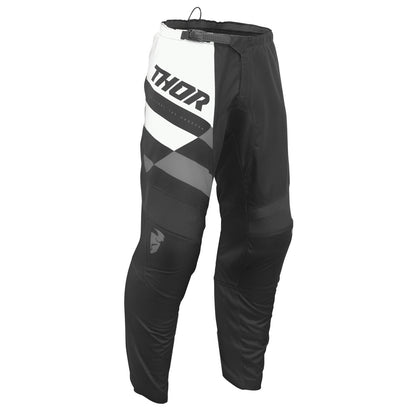 Thor Sector Youth MX Pants - Checker Black/Gray