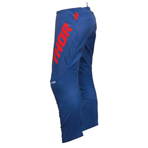 Thor Sector Youth MX Pants - Checker Navy/Red