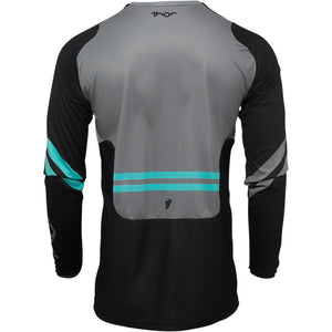 Thor Adult Pulse MX Jersey - Cube Black Mint - S22