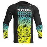Thor Sector Adult S23 MX Jersey - Atlas Black/Teal