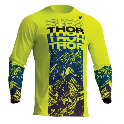 Thor Sector Adult S23 MX Jersey - Atlas Acid/Black