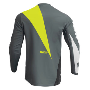 Thor Adult Sector MX Jersey S23 - EDGE GRAY/ACID