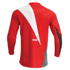 Thor Adult Sector MX Jersey S23 - EDGE RED/WHITE