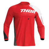 Thor Adult Sector MX Jersey S23 - EDGE RED/WHITE