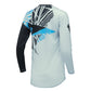 Thor Sector Womens MX Jersey - Split Starlight Blue/Black