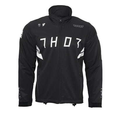 Thor Warm Up Jacket - BLACK/WHITE