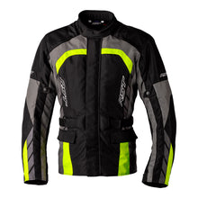 Load image into Gallery viewer, RST ALPHA 5 CE TEXTILE JACKET [BLACK FLO YELLOW] 1