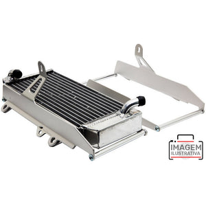 RADIATOR BRACE CROSSPRO SILVER HONDA CRF250X 04-17