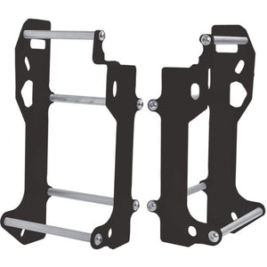 Crosspro Radiator Guards - GasGas KTM Husqvarna 250-450 - BLACK WITHOUT FAN