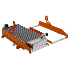Load image into Gallery viewer, ALUMINUM RADIATOR GUARD CROSSPRO LIGHT ORANGE WITHOUT FAN