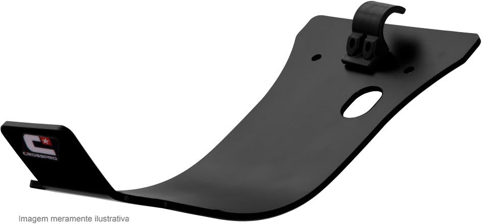 Crosspro Plastic DTC Skid Plate Black - Yamaha YZ250