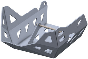 Crosspro Aluminium Skid Plate Black - Suzuki DL650 V-Strom 12-16