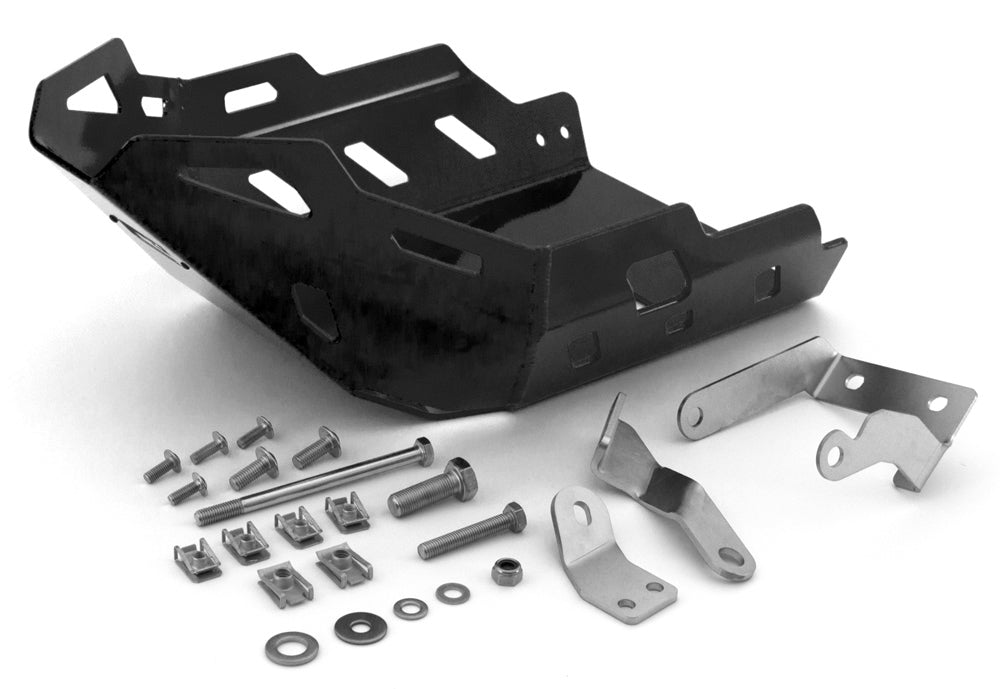 Crosspro Aluminum Skid Plate Black - Suzuki DL650 V-Strom