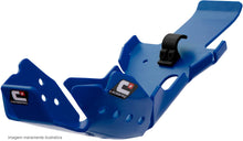 Load image into Gallery viewer, Crosspro Plastic DTC Bash Plate Blue - Yamaha YZ125 YZ125X