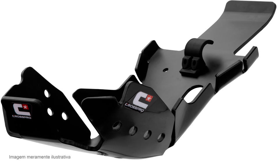 Crosspro DTC Plastic Skid Plate Black - Beta RR125 RR200