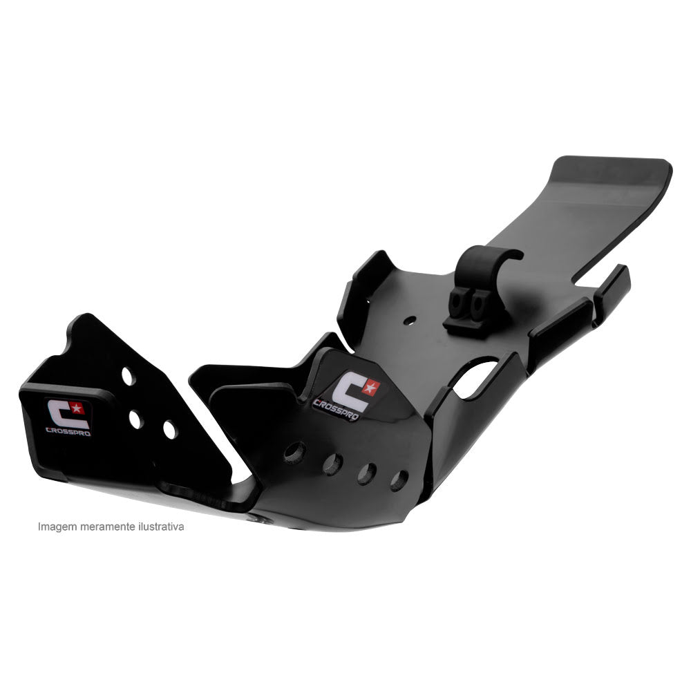 Crosspro Plastic DTC Skid Plate Black - HUSQVARNA KTM 16-18