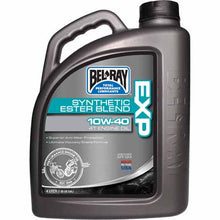 Load image into Gallery viewer, 4L - Bel-Ray EXP Synthetic Ester Blend 4T Engine Oil is a premium semi-synthetic motor oil for 4-stroke engines