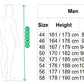 Spidi-size-chart-leather-Man