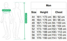 Load image into Gallery viewer, Spidi-size-chart-leather-Man