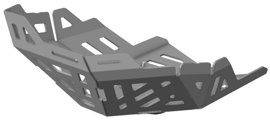 Crosspro Aluminum Skid Plate Black - Yamaha Tenere 700