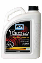 Load image into Gallery viewer, 4L - 10W-40 - Bel-Ray Thumper Racing Synthetic Ester Blend 4T Engine Oil combines the finest quality synthetic esters and mineral base oils specifically engineered for today’s 4-stroke single cylinder, multi-valve racing engines.