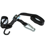 101 Tie Down Cam Buckle with Carabina and S hook PAIR