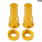 101 Rim Lock Nut & Washer - Apodised