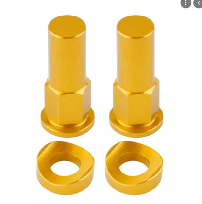 101 Rim Lock Nut & Washer - Apodised