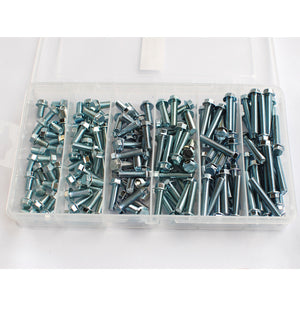 101 M6 FLANGE BOLT ASSORTMENT KIT 150p