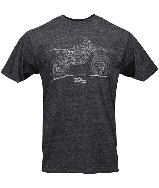 THOR MX HALLMAN YAMAHA HL500 BLK T SHIRT