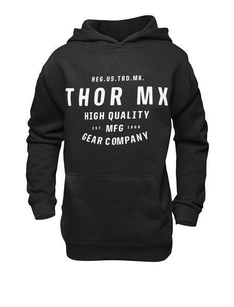 Thor Youth Hoody - MX CRAFTED BLACK