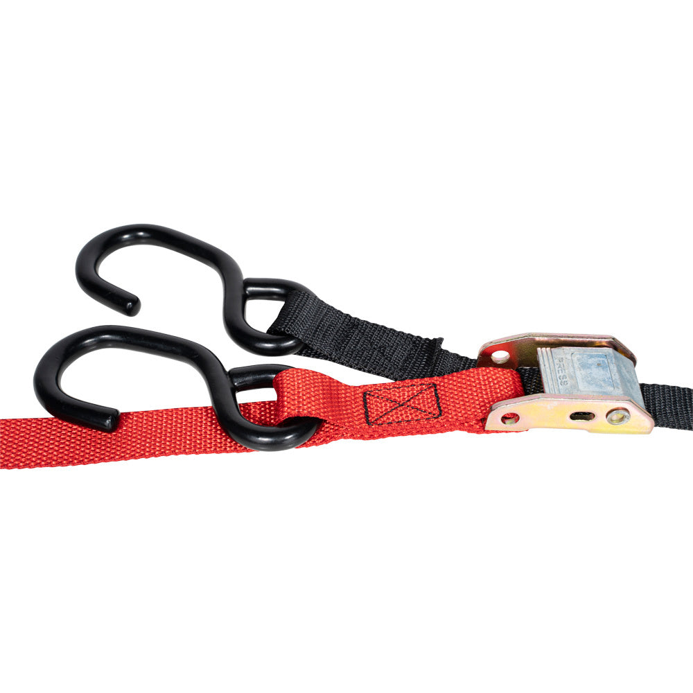 ONeal 1 Inch Tie Downs - Black/Red