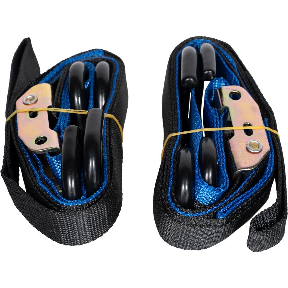 ONeal 1 Inch Tie Downs - Black/Blue