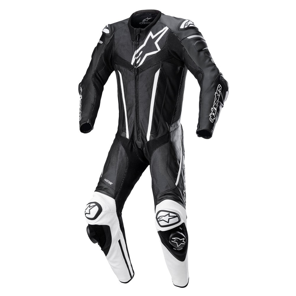 Alpinestars Fusion 1Pc Leather Suit Black/White