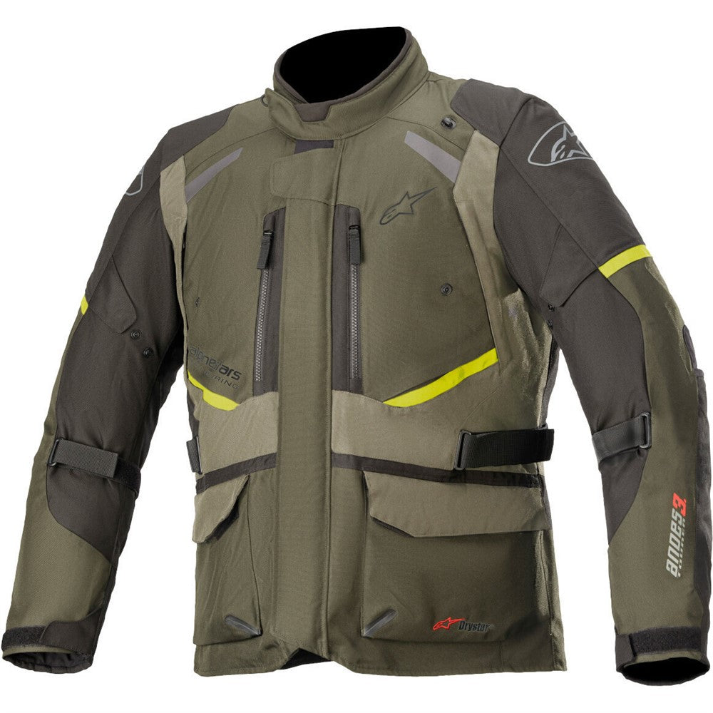 Alpinestars Andes v3 Drystar Jacket Forest/Military Green