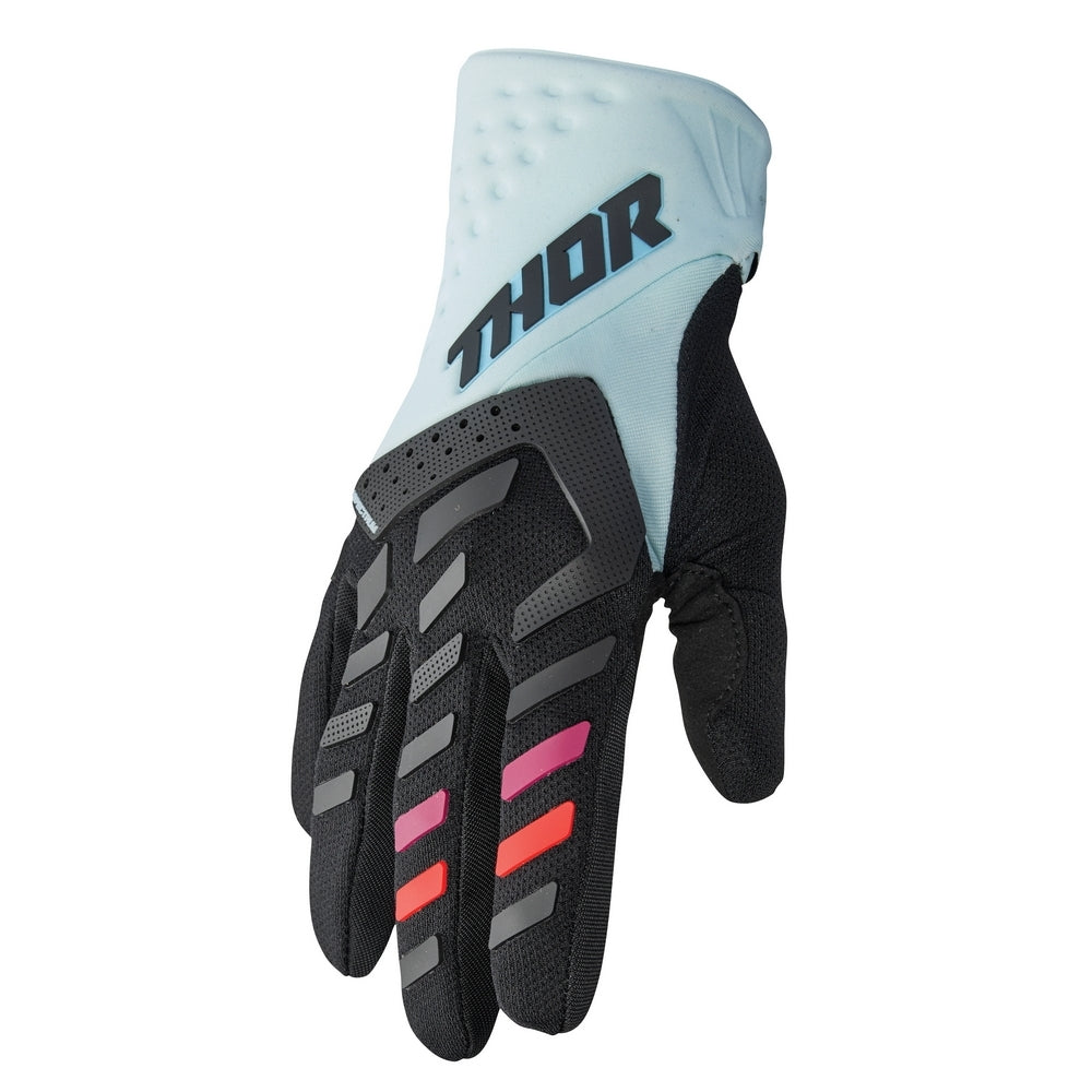 THOR ADULT MX GLOVE S23 - SPECTRUM WOMEN BLACK/MIDNIG