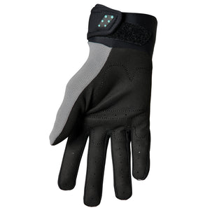 Thor Youth Spectrum MX Gloves - Grey Black - S22