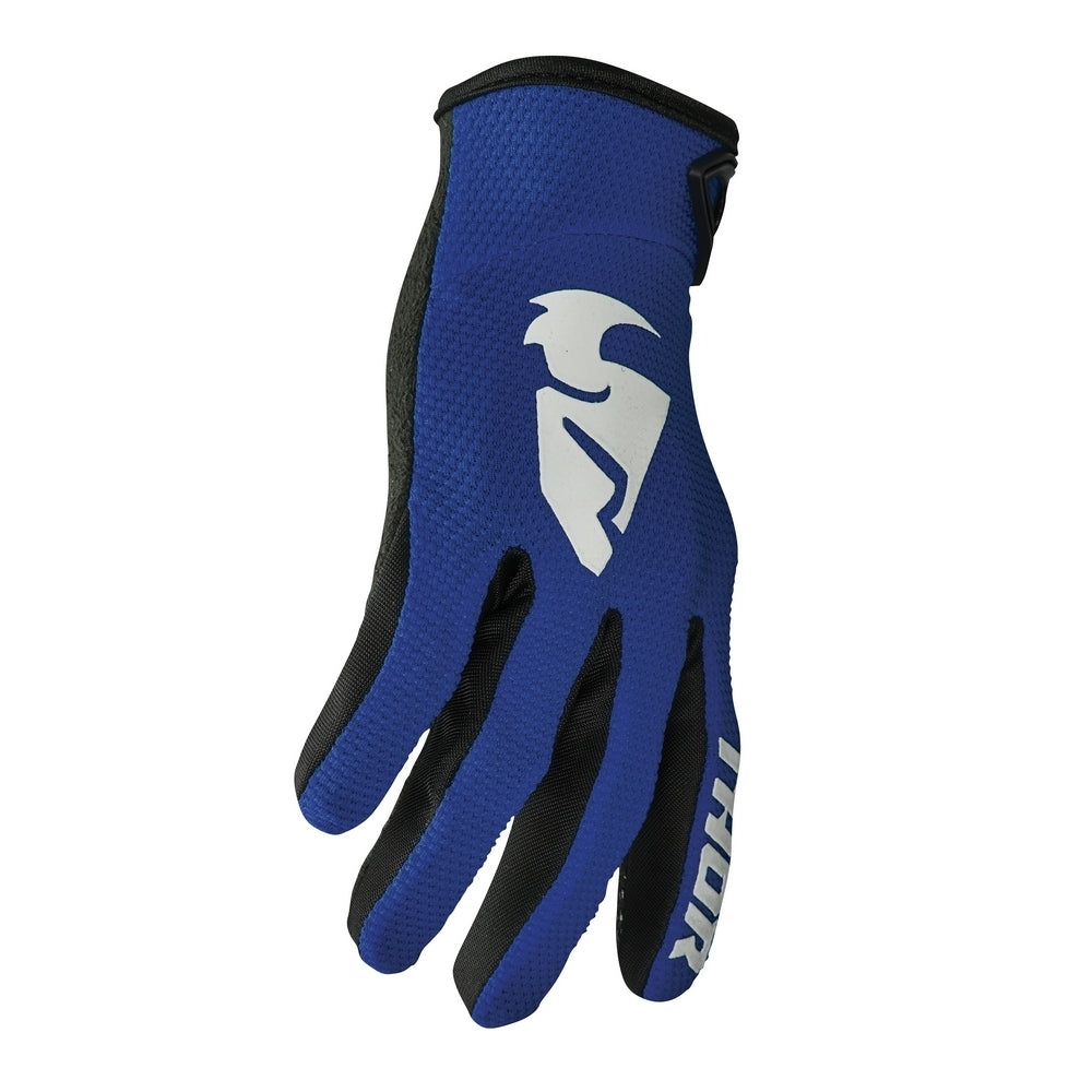 Thor Sector Youth MX Gloves - NAVY