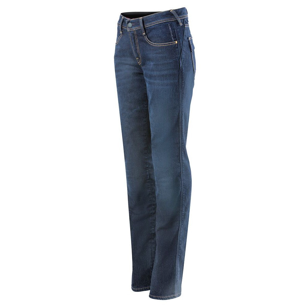 Alpinestars Stella Angeles Denim Pants Mid Tone Blue