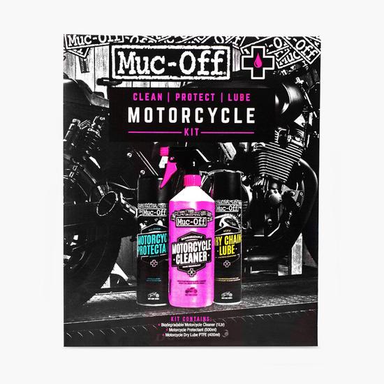 Muc-Off Motorcycle Clean Protect and Lube Kit