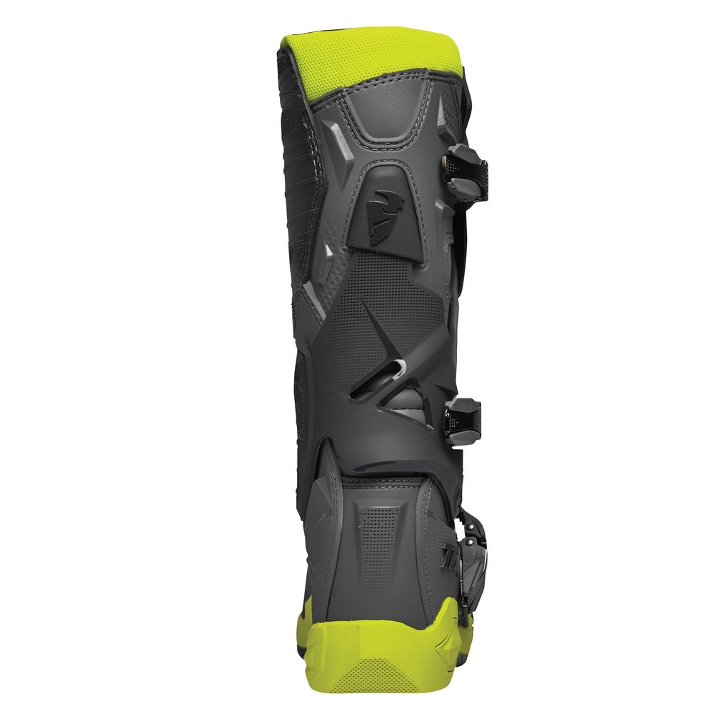 Thor Radial Adult MX Boots - Gray/Yellow