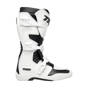 Thor Blitz XR Adult MX Boots - White/Black