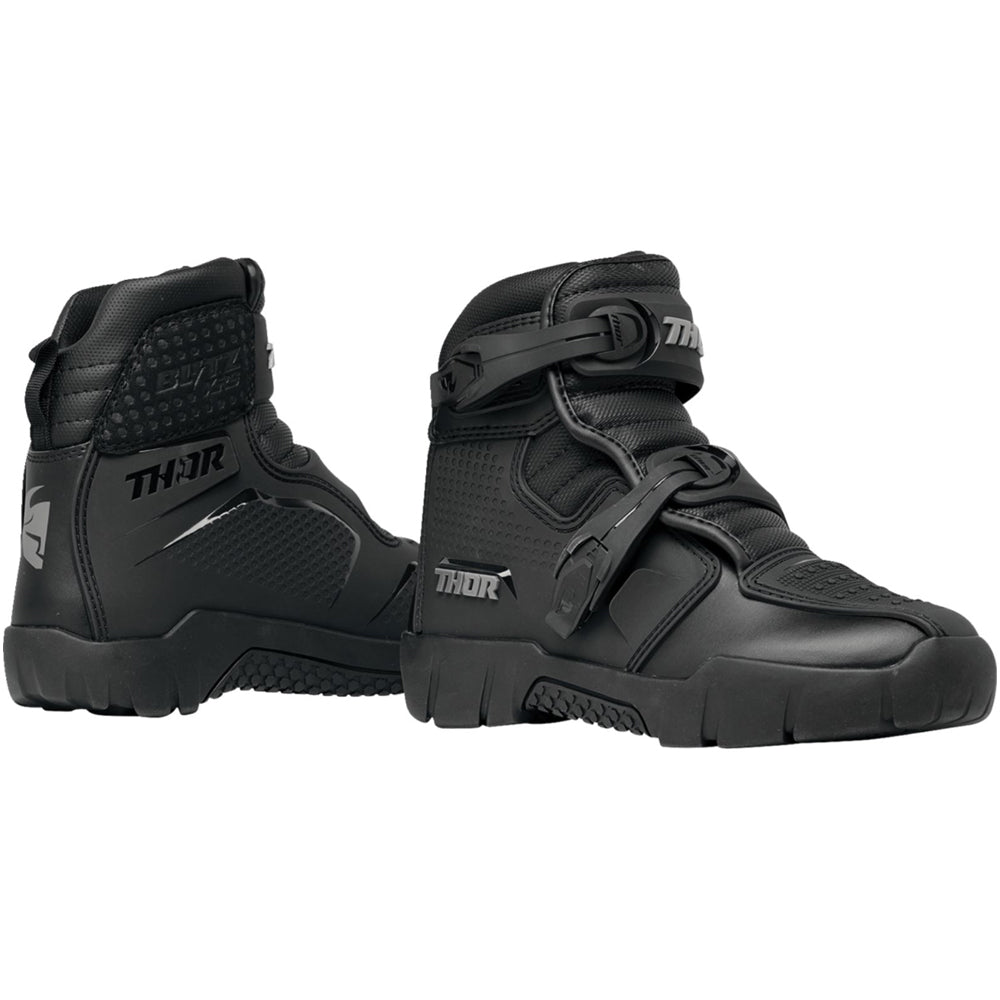 Thor Blitz XRS Adventure Boots - Black/Gray