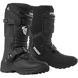 Thor Mini Youth XP Blitz MX Boots - Black