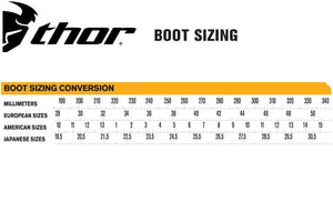 Thor Mini Youth XP Blitz MX Boots - Black