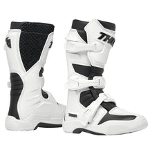 Load image into Gallery viewer, Thor Blitz XR Youth MX Boots - White/Black