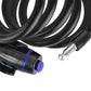 Oxford Cable Lock - 1.8 Meter x 12mm - Smoke