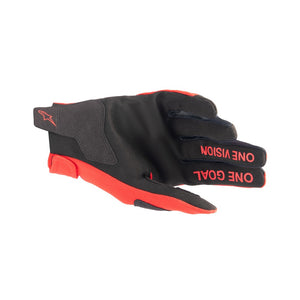 Alpinestars Youth Radar MX Gloves - Mars Red/Silver