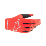 Alpinestars Youth Radar MX Gloves - Mars Red/Silver