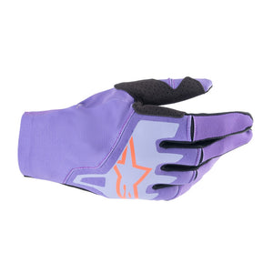 Alpinestars Techstar Adult MX Gloves - Purple/Black